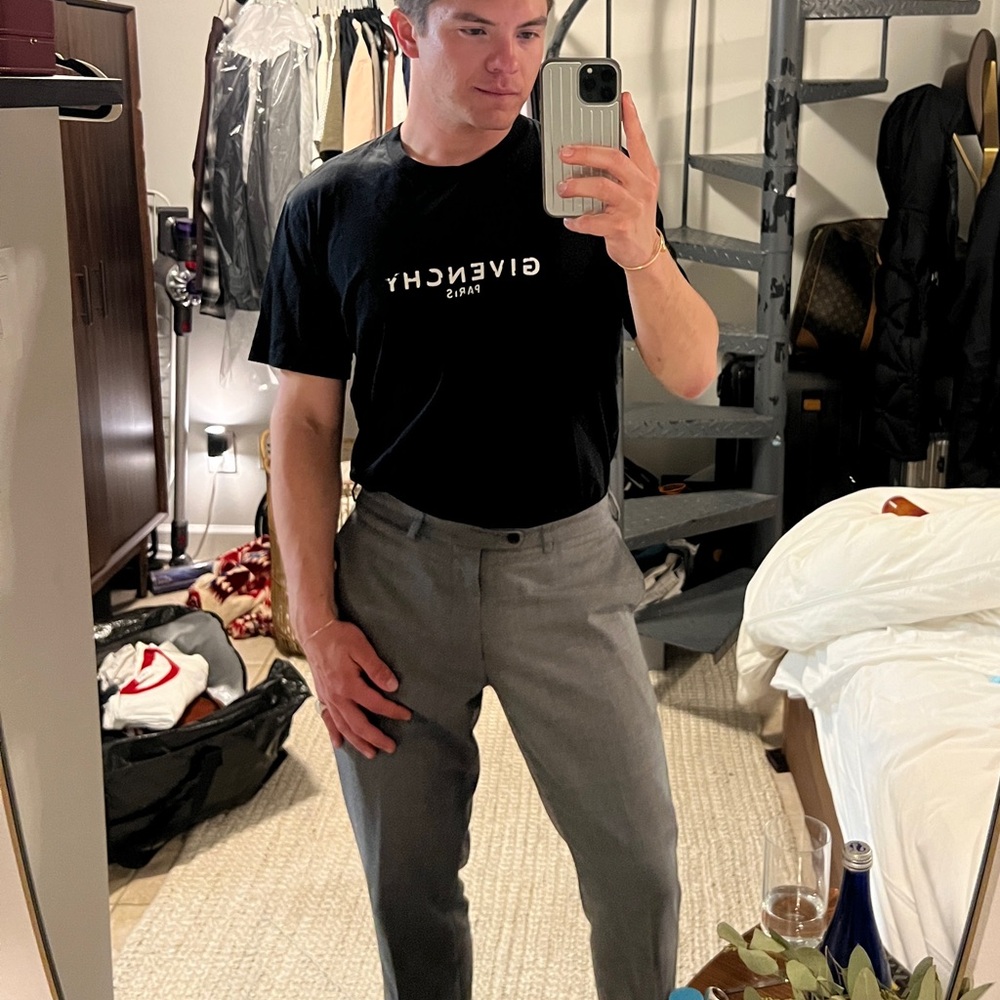 Givenchy distressed logo tee
